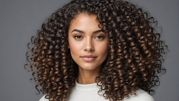 How to Achieve a Professional Blowout Look at Home for Women with Thick Curly Hair?